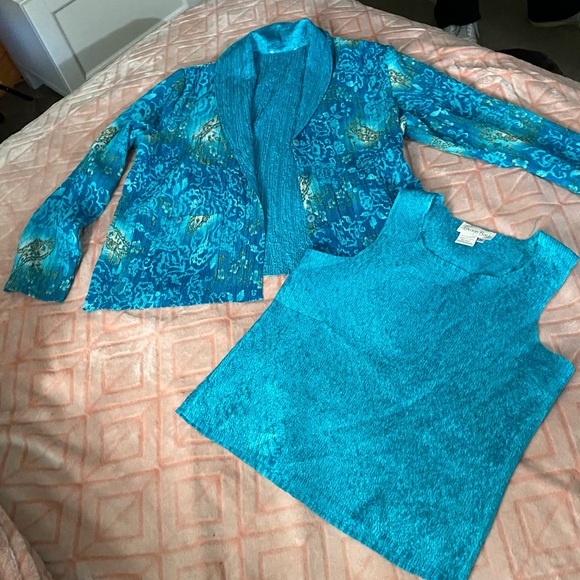 Lovely blazer & tank set - Picture 1 of 5